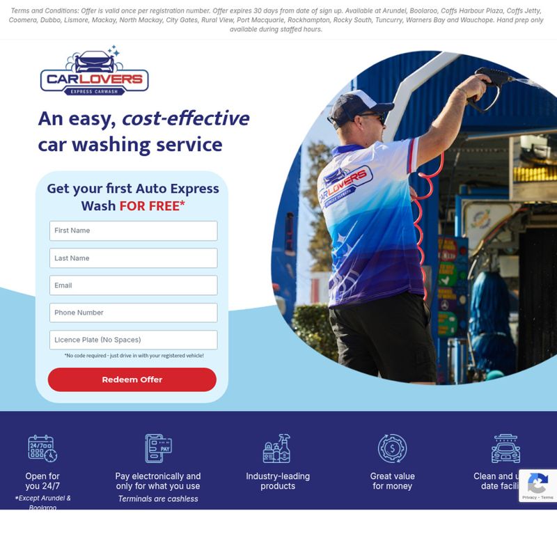 Free Car Wash