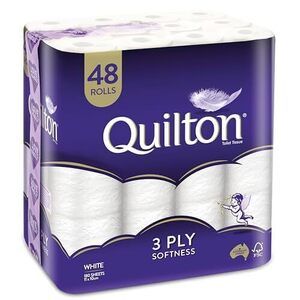 Quilton 3-Ply Toilet Tissue 48 Rolls