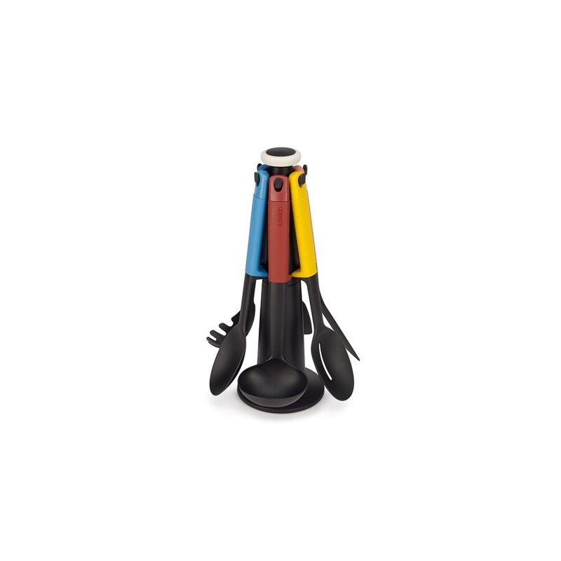 Elevate Carousel 6-piece Utensil Set- Multi - multicolour