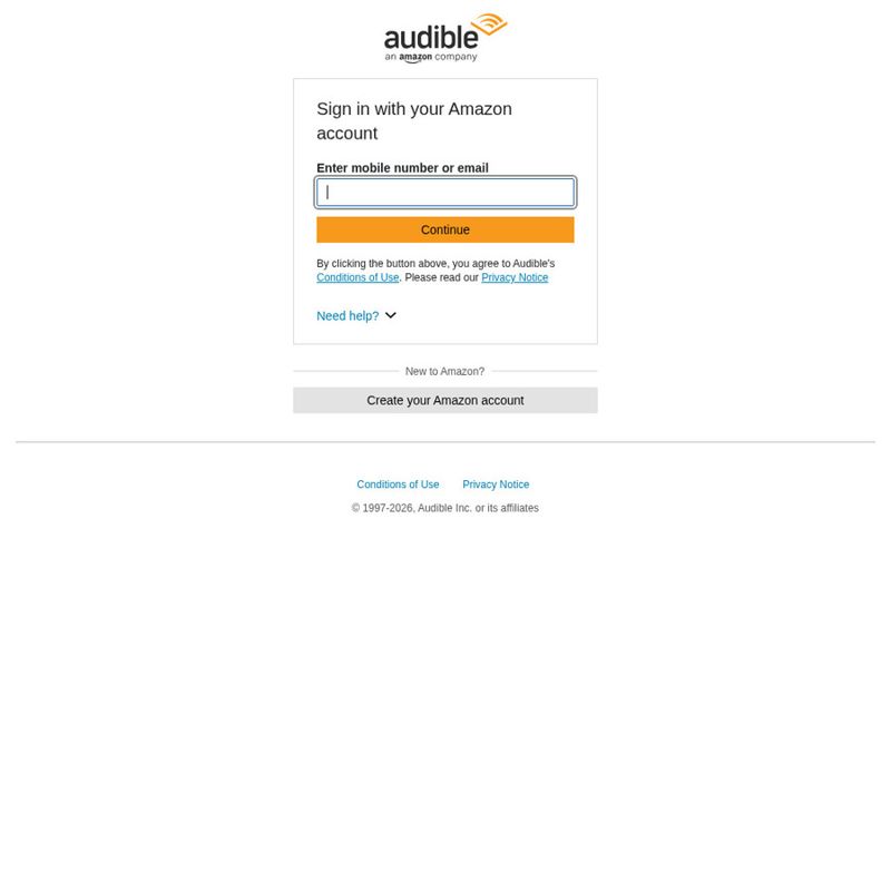 Audible $0.99/月（首3月）