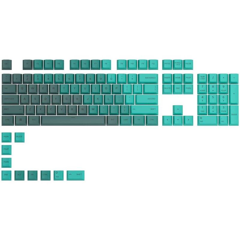 Glorious PBT Rain Forest Key Caps