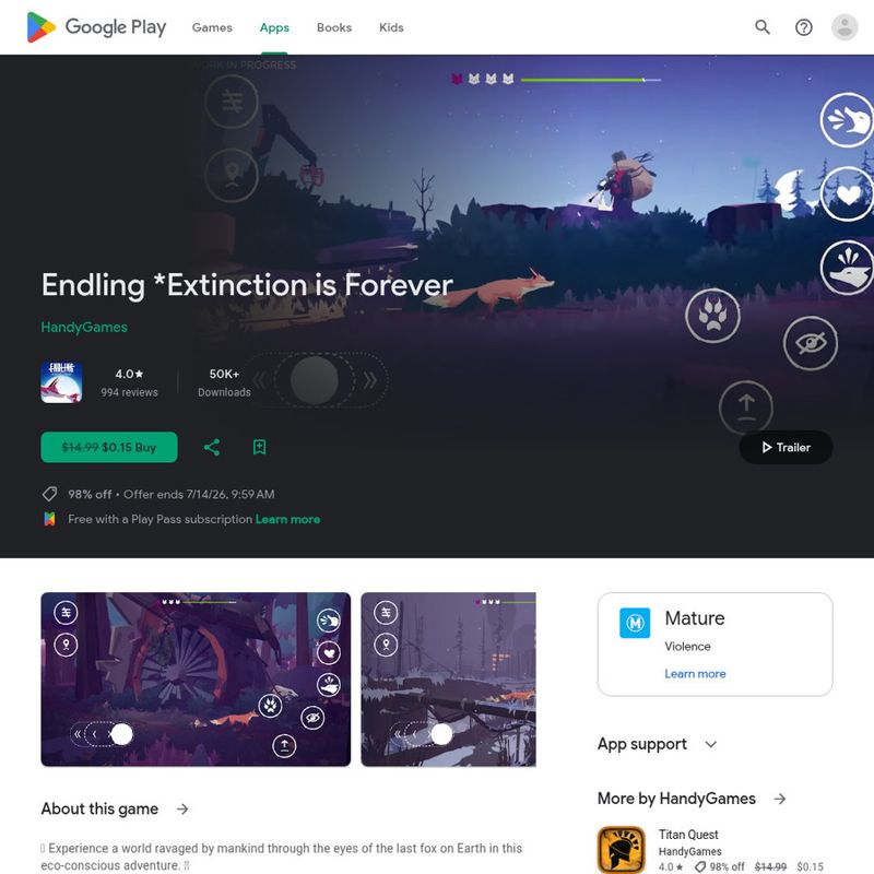 Endling: Extinction Is Forever