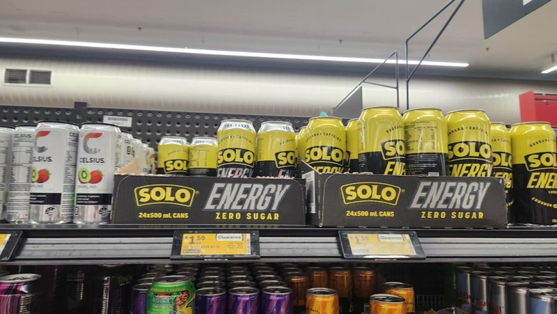 Solo Energy Drink Lemon 500ml