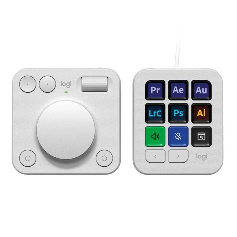 Logitech MX Creative Console Pale Grey