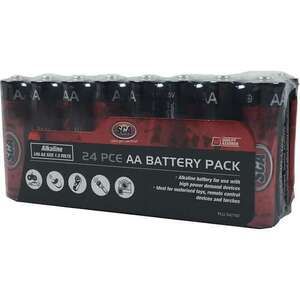 SCA Alkaline AA Batteries 24 Pack