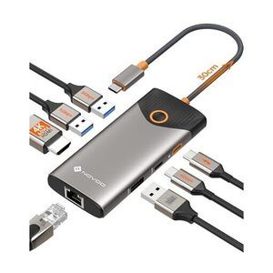 NOVOO 7-in-1 USB-C Hub with 4K