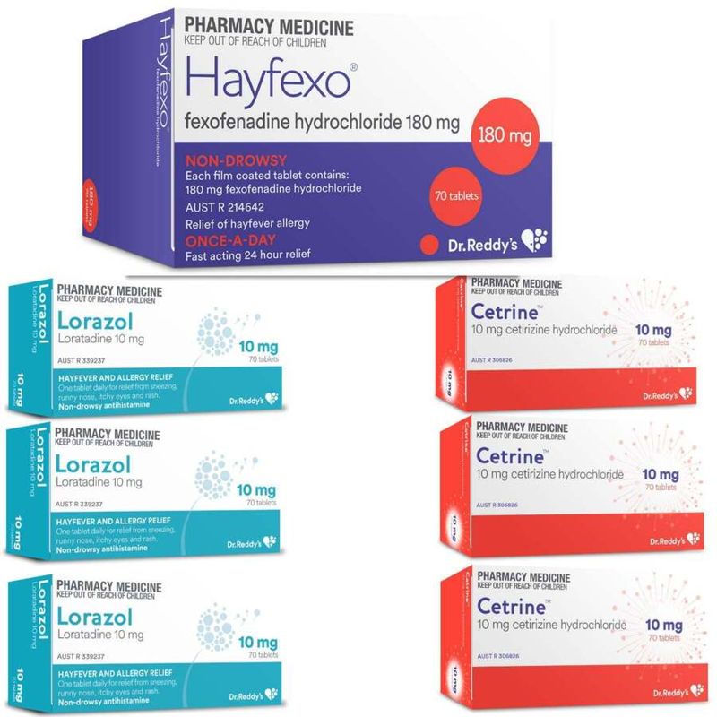 Antihistamine Bundle 491 Tablets
