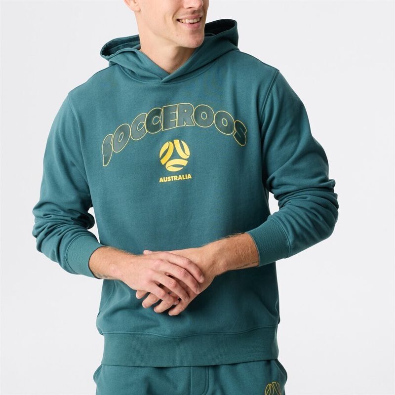 Socceroos Men's Green Hoodie