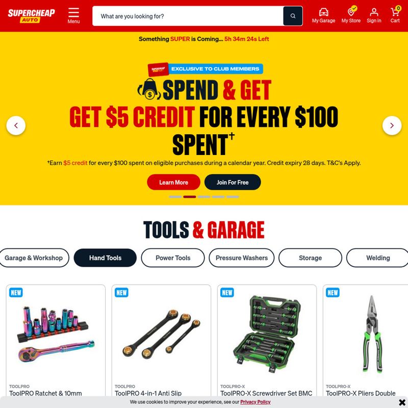 Supercheap Auto Online —RRP Sitewide