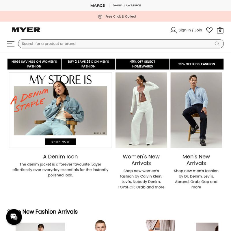 MYER One: Spend + Get eReward Bonus