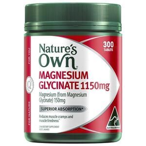 Nature's Own Magnesium Glycinate, 300 Tablets