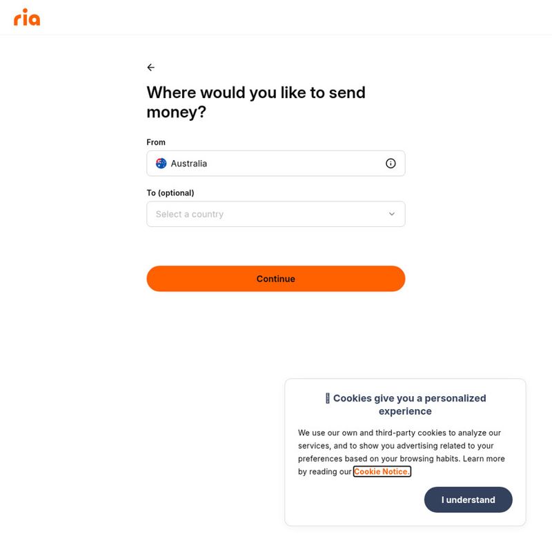 Ria Money Transfer Referral: Off First Transfer