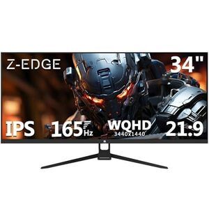 Z-Edge 34 Inch Ultrawide Monitor 3440x1440 165Hz