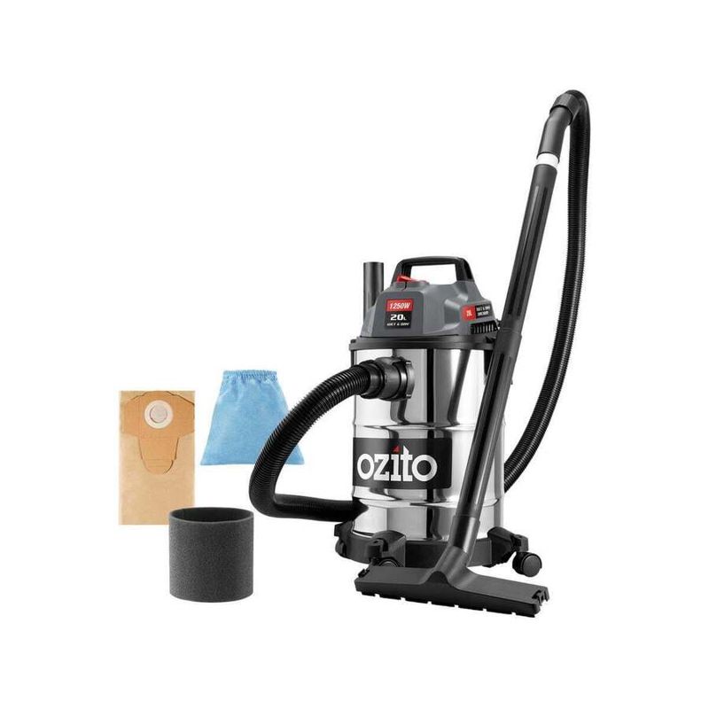 Ozito 1250W Wet & Dry Vacuum