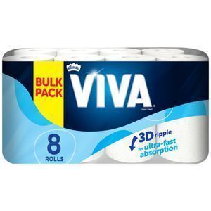 Viva Multi-Purpose Paper Towels 8-Pack In-Store