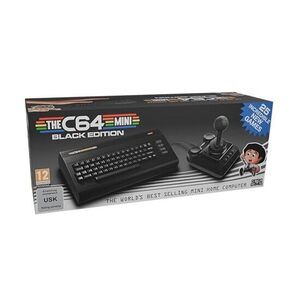 The C64 Mini Black Edition Retro Gaming Console