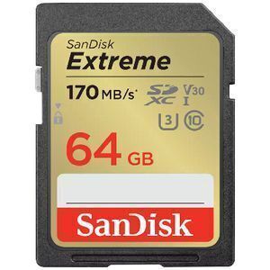 SanDisk 64GB Extreme SDXC Card