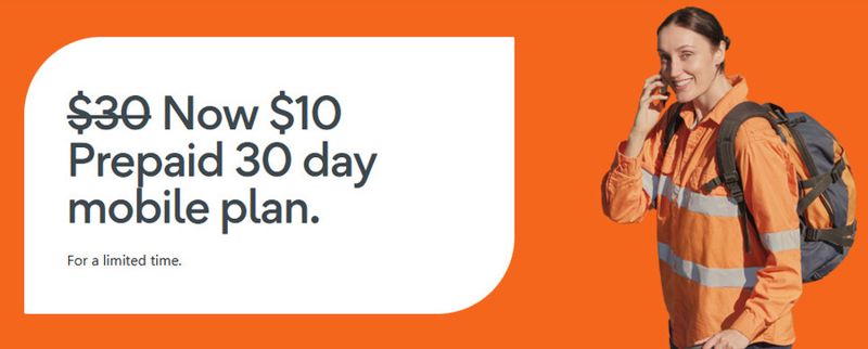 30GB Mobile Plan – First Recharge Just