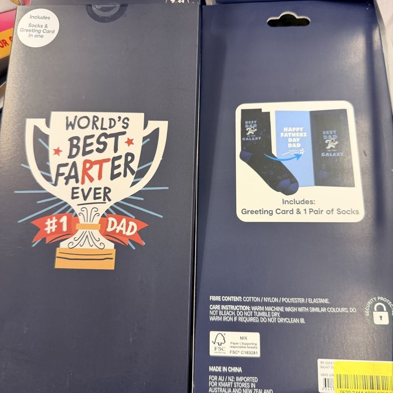 Father's Day Socks