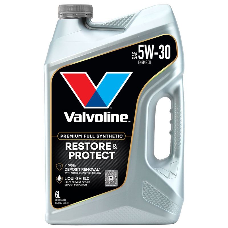 Valvoline 5W-30 Synthetic Oil 6L Free Click-&-Collect
