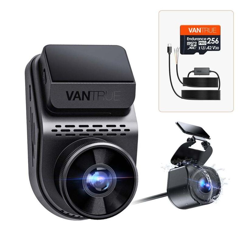 Vantrue S1 Pro Max Dual Dash Cam 4K+2.5K