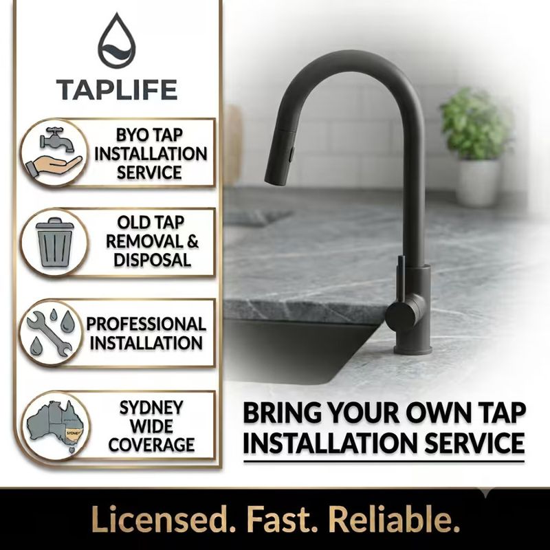 Tap Installation Service - (Sydney Metro)