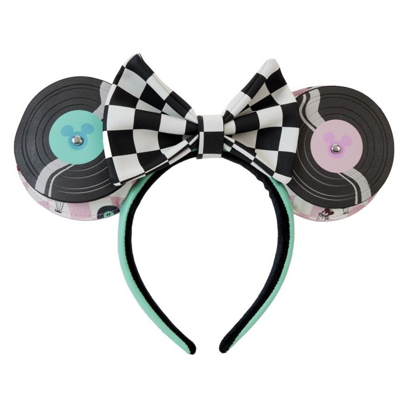 Loungefly Disney Mickey & Minnie Mouse - Date Night Diner Jukebox Record Ears Headband