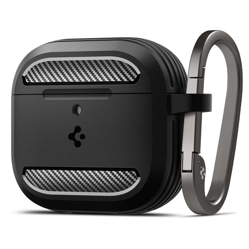 Spigen AirPods 4 Rugged Armor Case (Black)