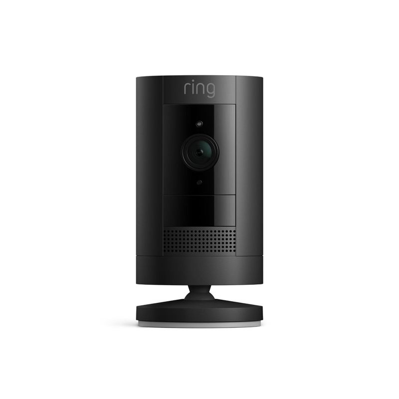 Ring Outdoor Security Camera [Stick Up Cam] Battery (Black)