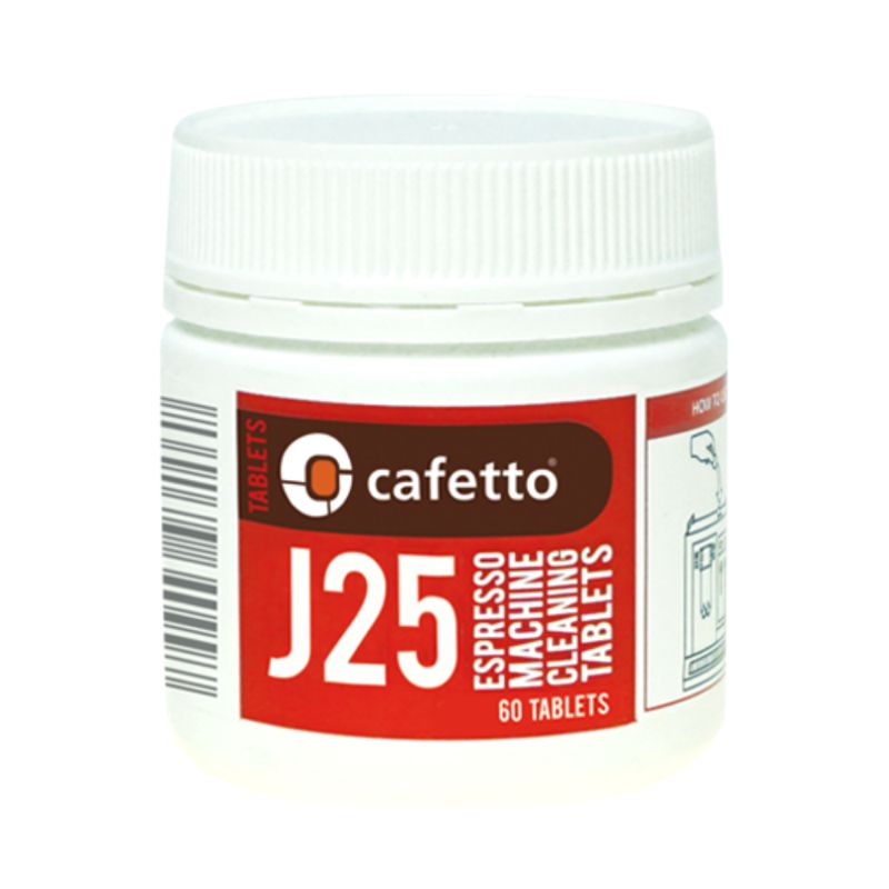 Cafetto J25 Coffee Machine Cleaning Tablets - 60 Tablets