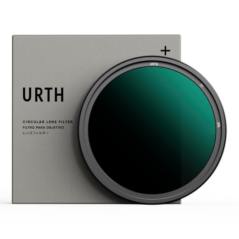Urth 77mm ND8-128 (3-7 Stop) Variable ND Lens Filter (Plus+)