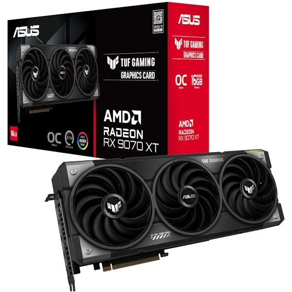 Asus Radeon RX 9070 XT TUF Gaming OC 16GB GDDR6