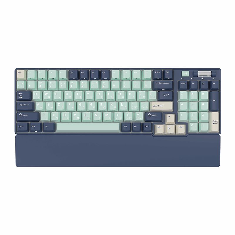 Black / ENG- English / Red RK ROYAL KLUDGE RK96 Wireless Mechanical Keyboard