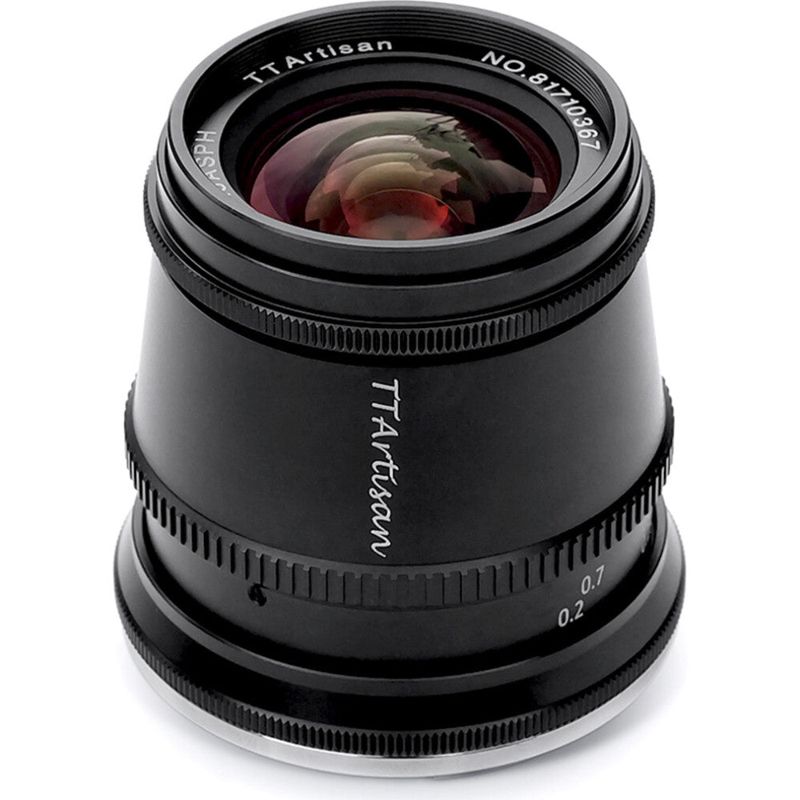 TTArtisan 17mm f/1.4 Micro Four Thirds Mount Lens - Black