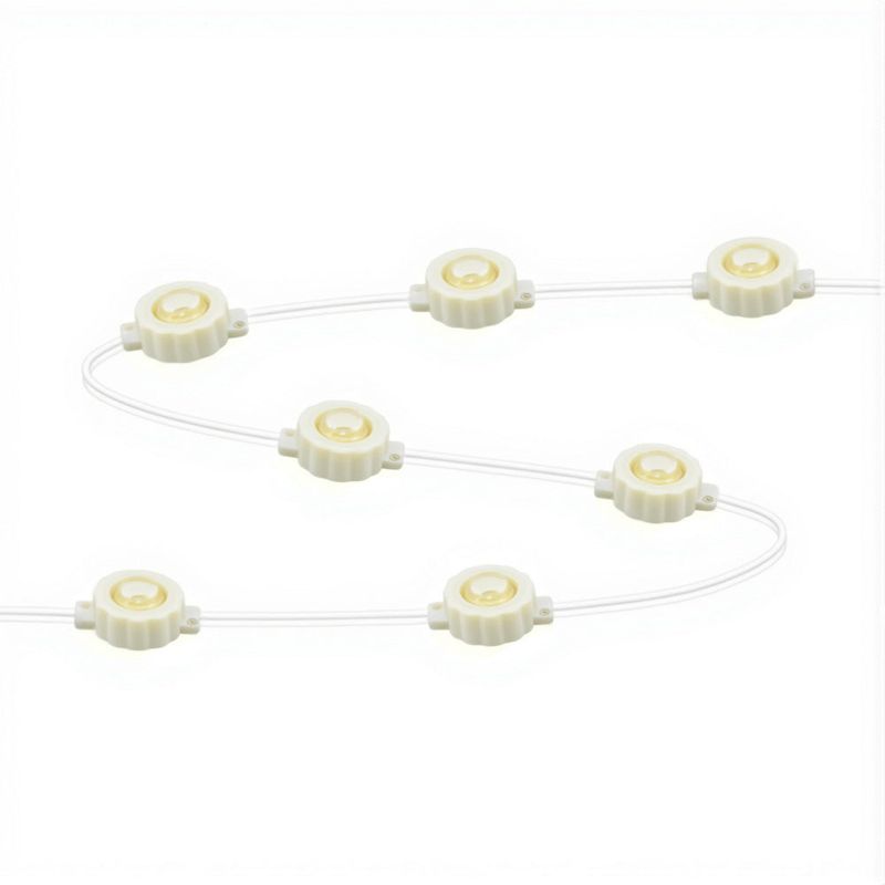 Jingle Jollys 15M Christmas Lights Permanent String Eaves Light 36 LED Decoration