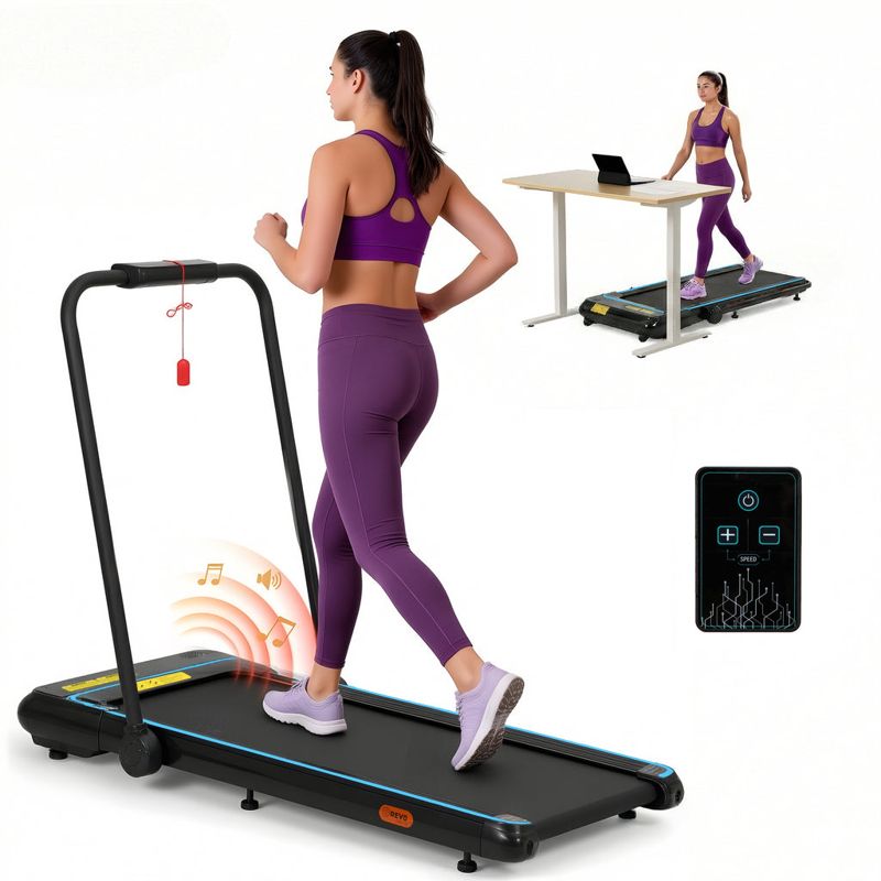 Everfit Treadmill Electric Walking Pad Under Desk Home Gym Fitness 420mm Remote