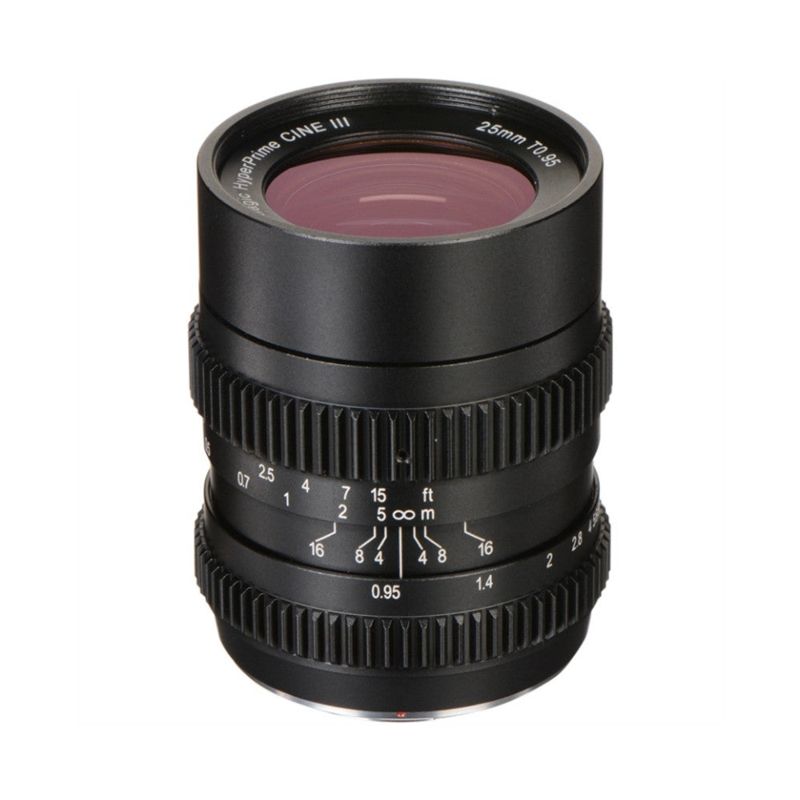 SLR Magic 25mm T0.95 HyperPrime Cine III Lens (MFT Mount)