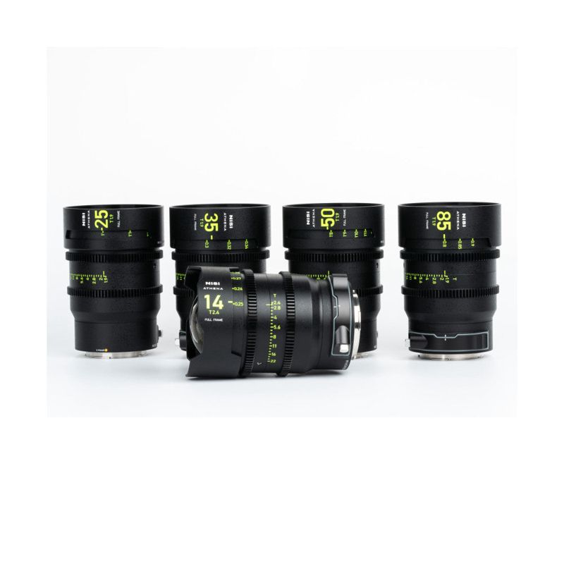 NiSi ATHENA PRIME Full Frame 5-Lens Kit (L Mount)
