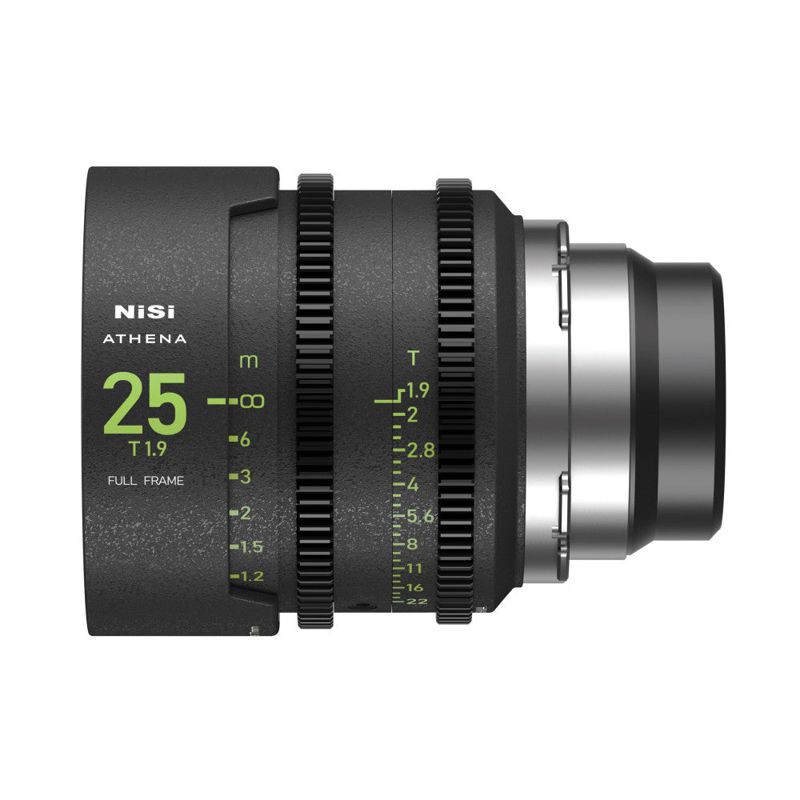 NiSi ATHENA PRIME 25mm T1.9 Full Frame Cinema Lens (PL Mount)