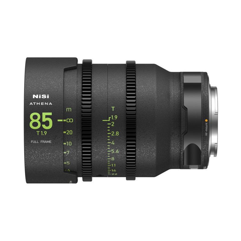 NiSi 85mm ATHENA PRIME Full Frame Cinema Lens T1.9 - Canon RF