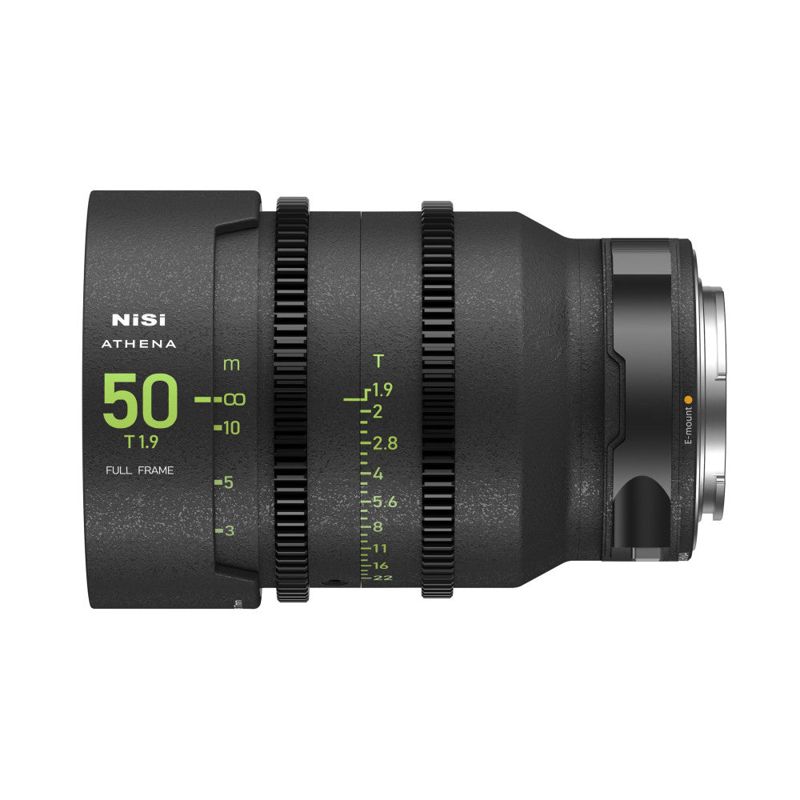 NiSi 50mm ATHENA PRIME Full Frame Cinema Lens - Sony E