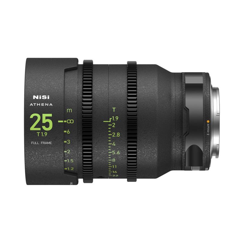 NiSi 25mm ATHENA PRIME Full Frame Cinema Lens T1.9 - Sony E