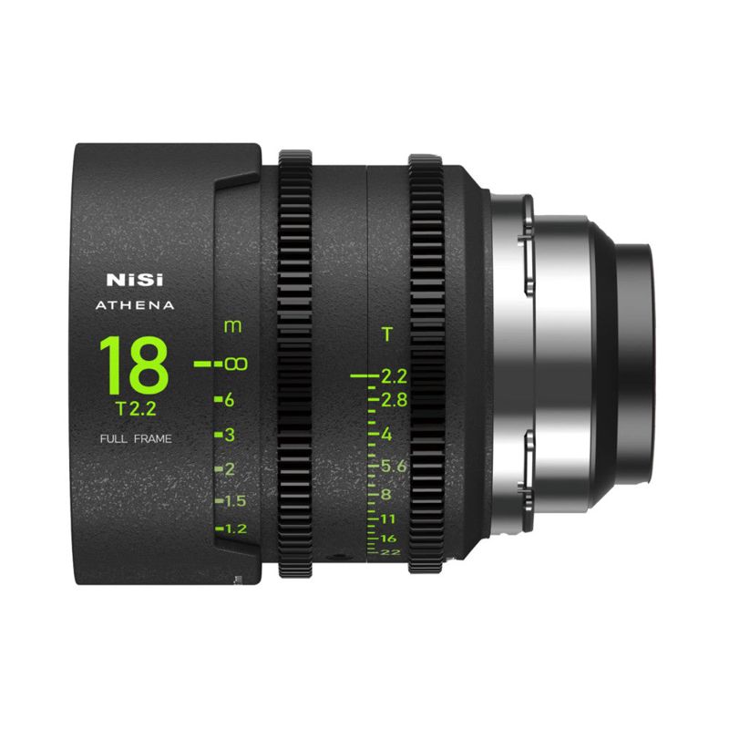 NiSi 18mm ATHENA PRIME Full Frame Cinema Lens T2.2 - PL Mount