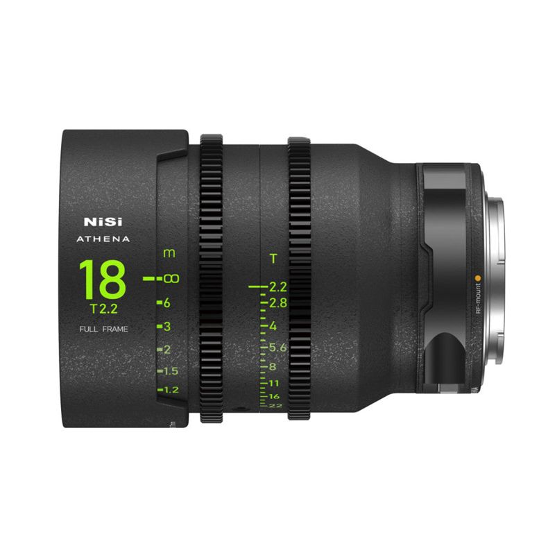 NiSi 18mm ATHENA PRIME Full Frame Cinema Lens T2.2 - Canon RF