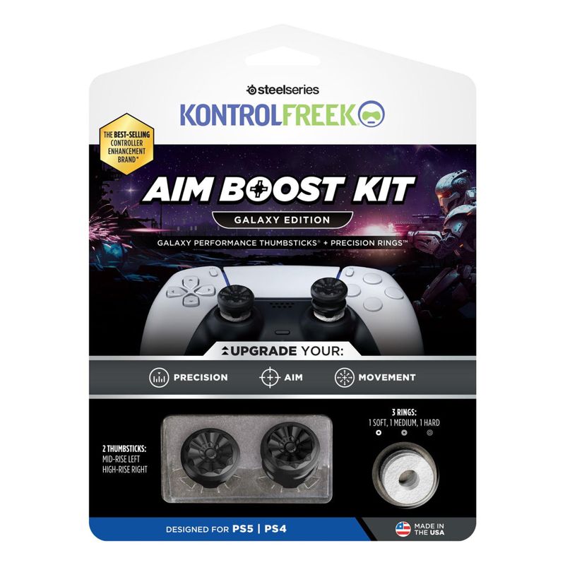 KontrolFreek Aim Boost Kit Galaxy Thumbsticks for Playstation