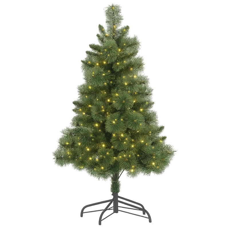 Christabelle 1.2m Christmas Tree Cashmere Pine 4ft Pre-Lit LED Lights