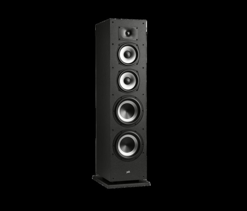 Polk Audio Monitor XT70 High-Resolution Large Floor-Standing Single Tower Speaker (Black)