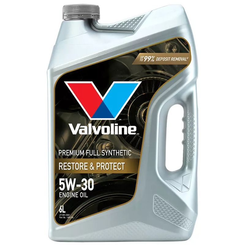 Valvoline Restore & Protect 5W-30 Premium Full Synthetic Engine Oil 6L - 1491.06 (Pickup Only)