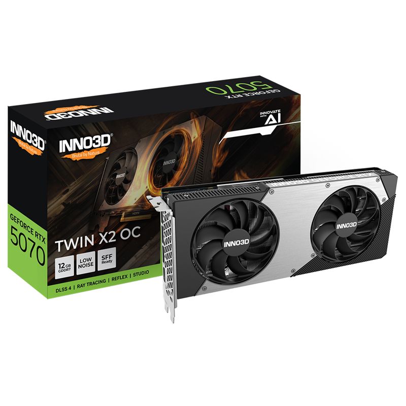 Inno3D GeForce RTX 5070 TWIN X2 12GB GDDR7