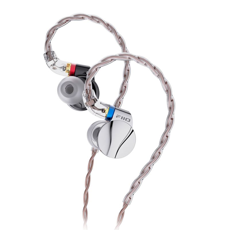 FiiO FD15 Dynamic In Ear Earphones Silver